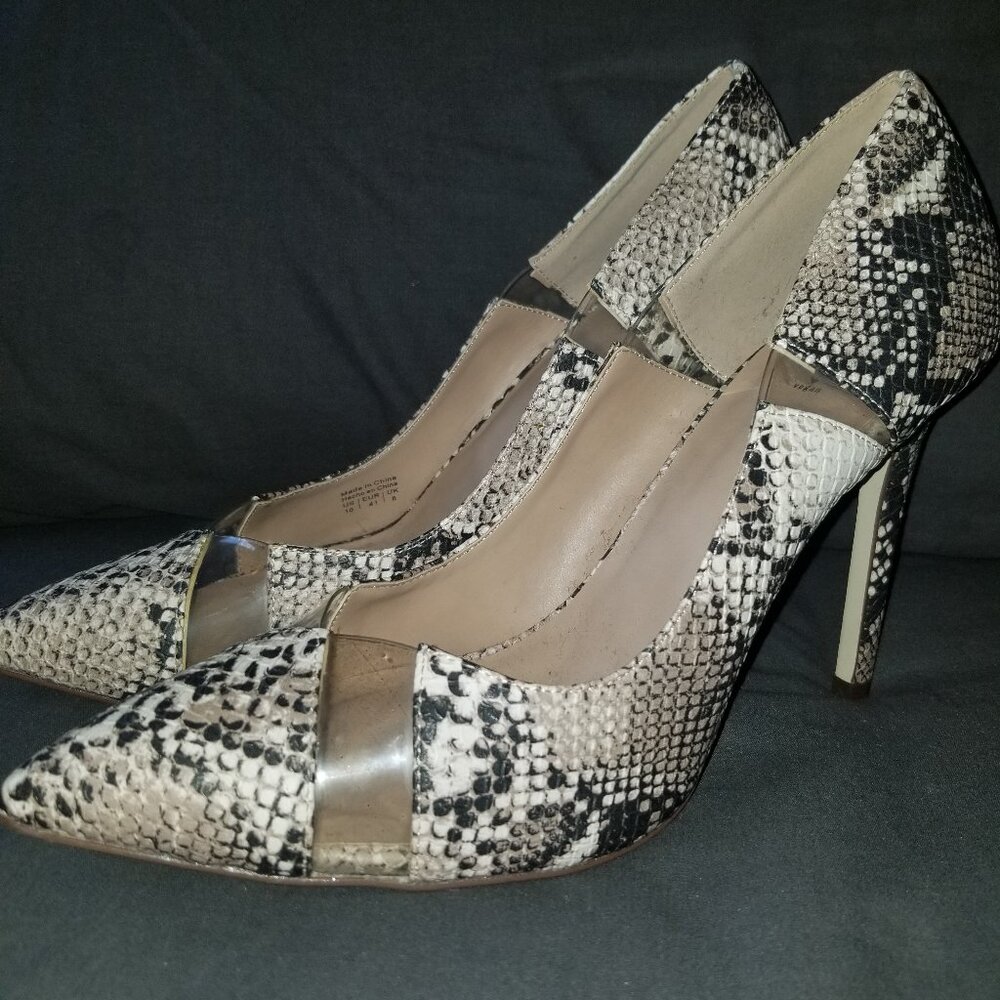 Snakeskin Stilettos